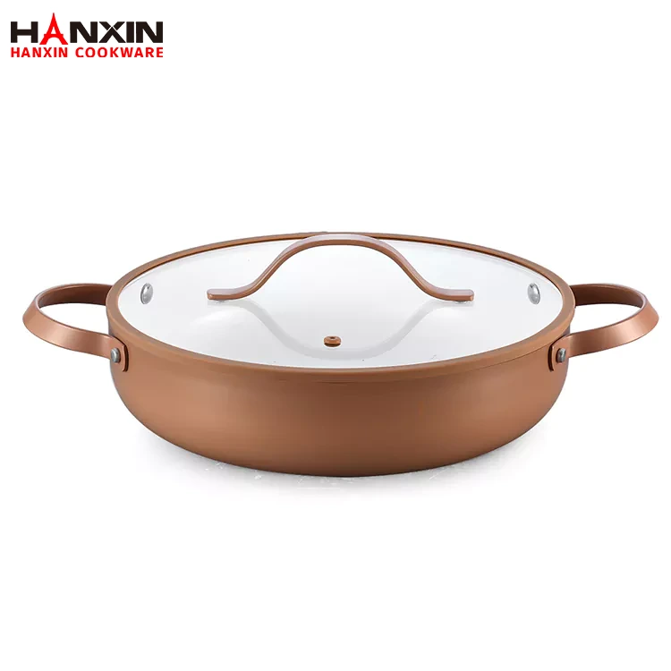 Chảo sâu lòng CD đáy gốm nhôm Chảo sâu lòng CD đáy gốm nhôm