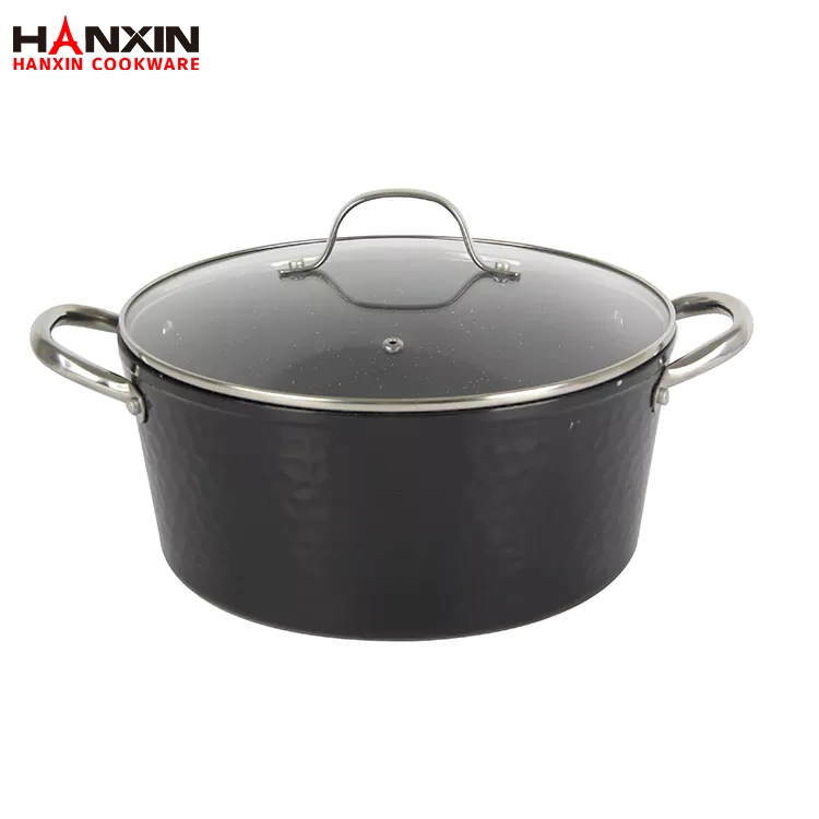 Lò nướng Hà Lan đáy gốm nhôm gốm