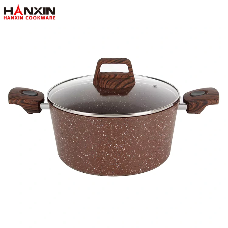 Nhôm gốm phủ đá cẩm thạch Lò nướng Hà Lan