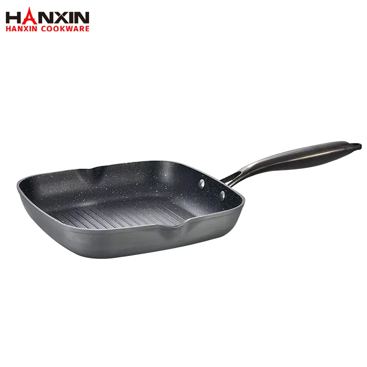 Chảo nướng bằng đá cẩm thạch nhôm gốm