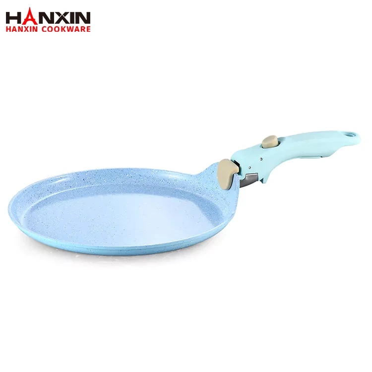 Nhôm gốm phủ đá cẩm thạch Pizza Pan