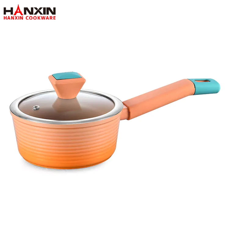 Chảo nước sốt bằng đá cẩm thạch bằng gốm nhôm