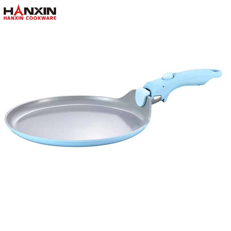 Chảo bánh pizza bằng gốm rèn nhôm