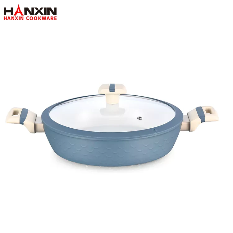 Chảo xào gốm rèn nhôm