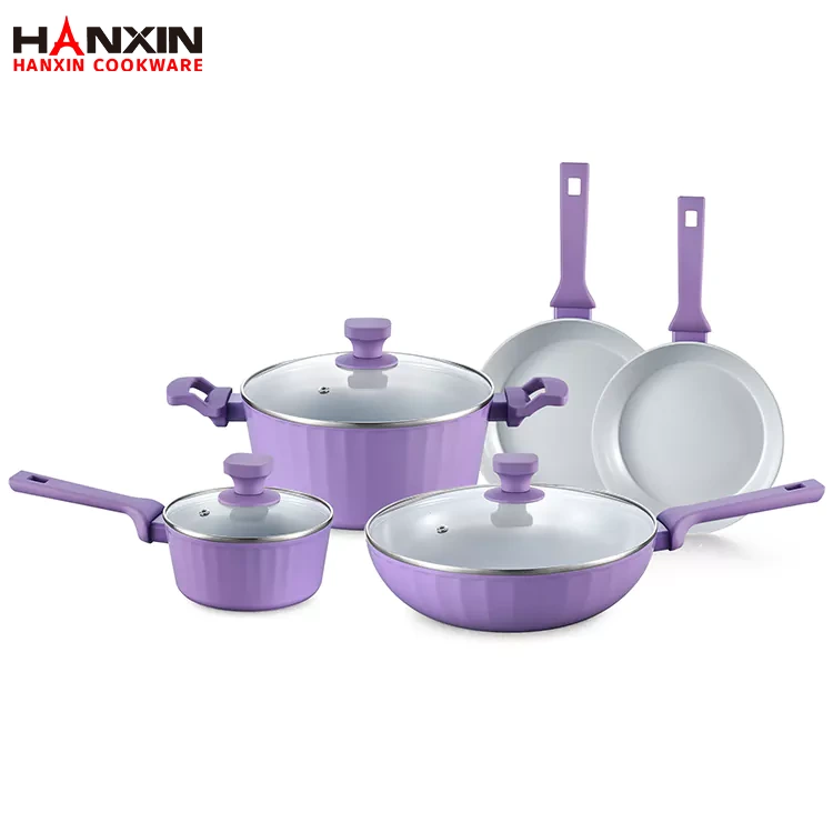 Aluminum Forged Ceramic Cookware Set