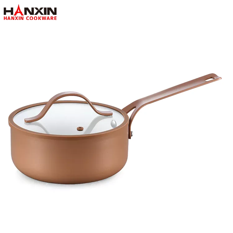 Aluminum Pressed Ceramic Sauce Pan